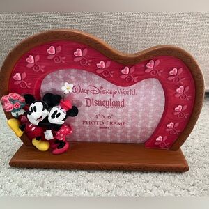 Mickey and Minnie Love 4x6 Picture Frame
